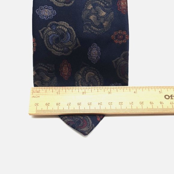 Men's Store Polyester Silk Mens Ties Business Accessory Work Designer Gift Blue - Picture 3 of 6